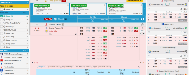 IM Thể Thao là sân chơi dành riêng cho những cược thủ yêu thích số liệu