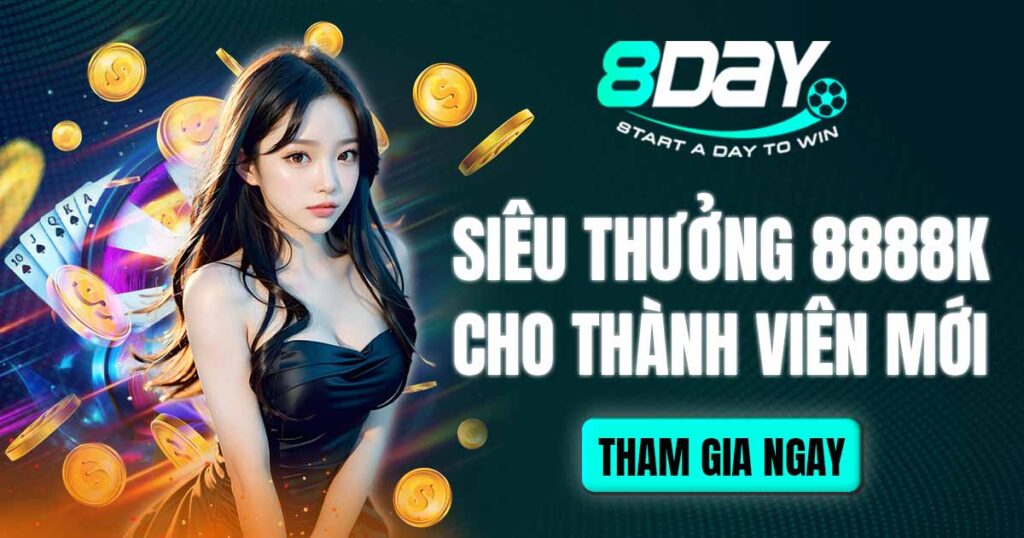 Lô đề 8Day có nhiều ưu điểm hấp dẫn cược thủ