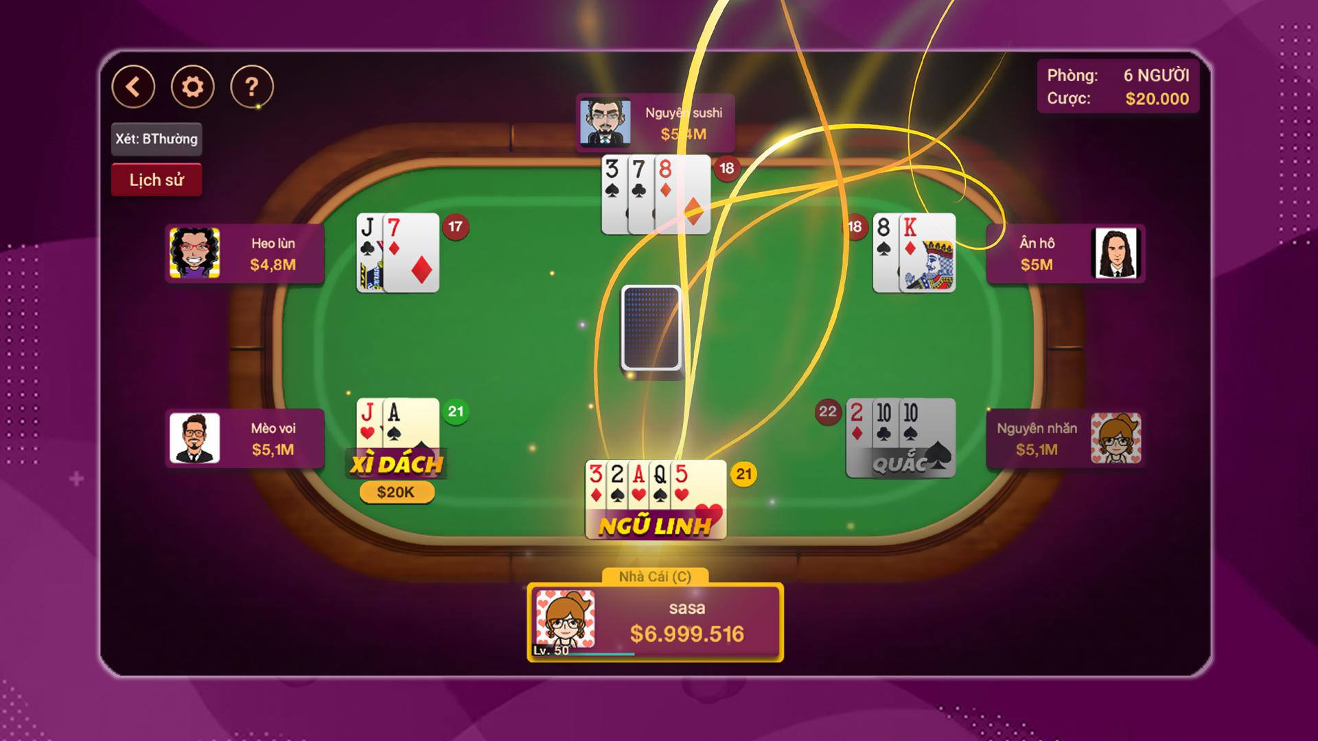 Quan sát hành vi rút bài để đọc thế đối thủ